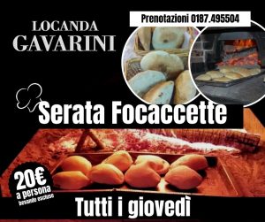 Giovedì Focaccette